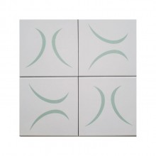Azulejo Decorado Para Parede Prece Paulo Niemeyer 15,5x15,5cm
